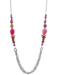 Bead & chain necklace by Lane Bryant