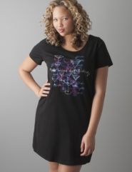 Plus size Martini sleepshirt by Cacique