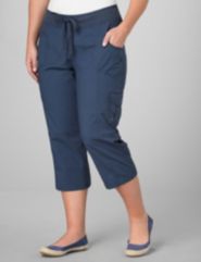Safari Convertible Crop by Lane Bryant Outlet