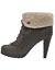 Fleece cuff hiker bootie by Lane Bryant