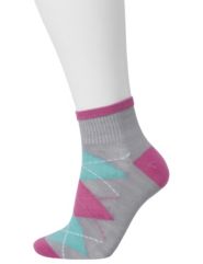 Argyle & stripe sport sock 3-pack