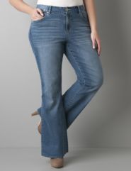 Slim fit flare jean