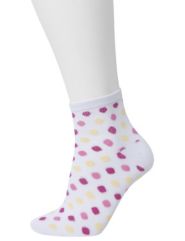 Polka dot sport sock 3-pack