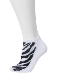 Zebra low cut 3-pack