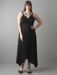 Uneven hem dress by Lane Bryant