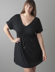 Dolman sleeve swim cover up