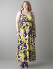 Tulip maxi dress by Lane Bryant