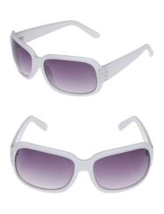 Square temple sunglasses