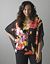 Floral flutter side top by Lane Bryant