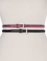 Skinny belt duo by Lane Bryant