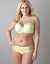 Plus size Mesh embroidered bandeau bra by Cacique