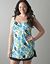 Plus size Silky floral chemise by Cacique