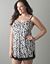 Full figure Silky zebra print chemise by Cacique