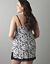 Full figure Silky zebra print chemise by Cacique