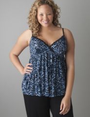 Animal print cami