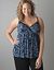 Animal print cami