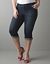 Plus size Dark wash denim capri by Lane Bryant