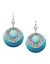 Shell and hoop earrings by Lane Bryant