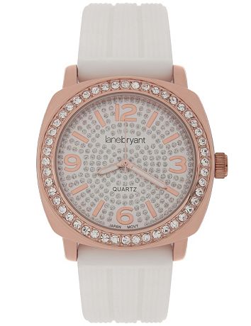 Cubic zirconium watch by Lane Bryant