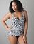 Animal print retro one piece swimsuit by Cacique