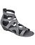 Grecian swirl low wedge sandal by Lane Bryant