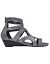Grecian swirl low wedge sandal by Lane Bryant