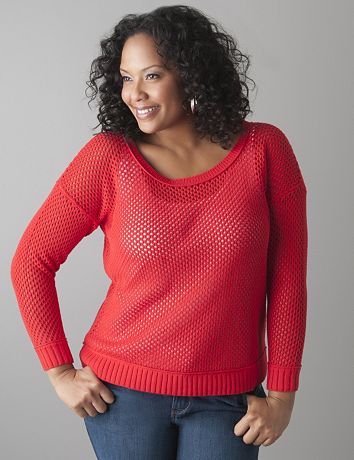 Open stitch sweater by DKNY JEANS