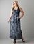 Plus size Tie dye maxi dress by DKNY JEANS