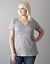 Full figure Logo tee by DKNY JEANS