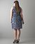 Ruffled floral dress by DKNY JEANS