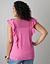 Sleeveless flutter top by DKNY JEANS