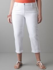 Soho straight leg crop by DKNY JEANS