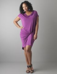 Grecian cowl neck dress by Seven7