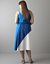 Diagonal colorblock dress by Lane Bryant