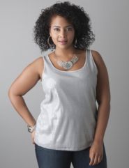 Sequin tank by Lane Bryant