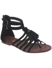 Tassel gladiator sandal by Lane Bryant