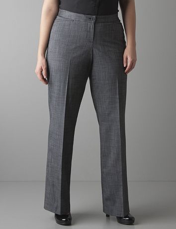 Crosshatch trouser with Tighter Tummy Technology
