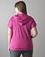 Short sleeve graphic hoodie by Reebok