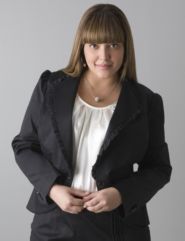 Ruffled sateen jacket by Qristyl Frazier Designs