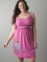 Floral print lounger by Cacique