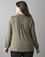 Knit tie front blouse by Lane Bryant