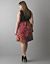 Firework print sleeveless dress by Lane Bryant