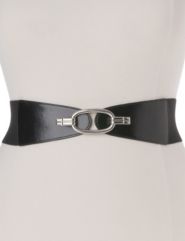 Faux snake stretch belt by Lane Bryant