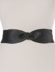 Bow front stretch belt by Lane Bryant