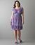 Print peasant dress by Lane Bryant