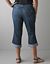 Moody wash denim crop by Lane Bryant