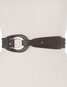 Braided stretch belt by Lane Bryant