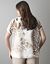 Chiffon back pullover sweater by Lane Bryant
