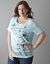 Studded butterfly tee by Lane Bryant