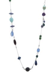 Long glass bead necklace by Lane Bryant